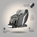 Zero Gravity Massage Chair Engineered for Full Body Relief, 4D Technology, Heated SL-Track, Space Saving Design